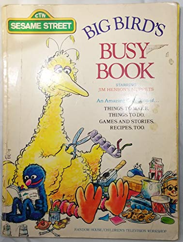 Big Bird's Busy Book Starring Jim Henson's Muppets