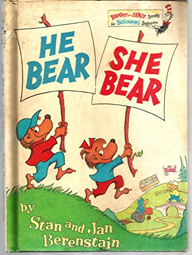 He Bear, She Bear (Bright & Early Books)