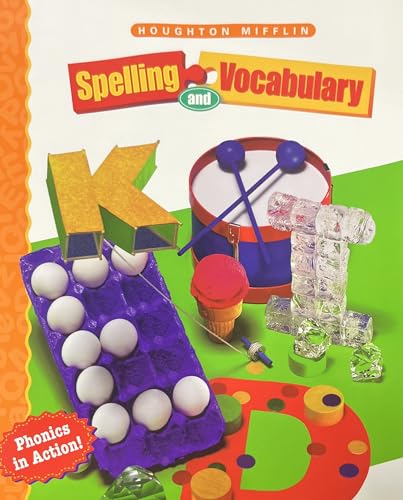 Houghton Mifflin Spelling and Vocabulary, Level 2, Student Edition