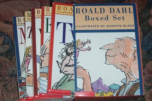 Roald Dahl 6-Book Boxed Set: The Witches, George's Marvelous Medicine, The Twits, Esio Trot, Matilda, The BFG