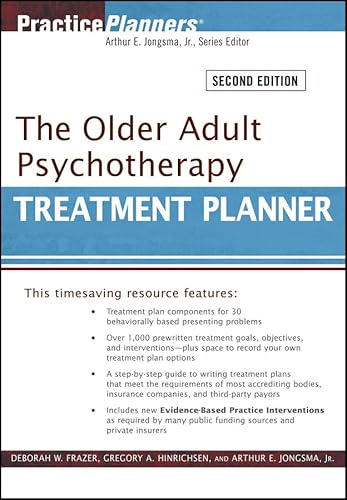 The Older Adult Psychotherapy Treatment Planner