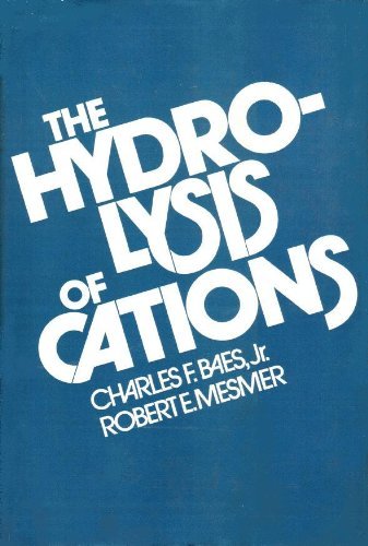 The hydrolysis of cations