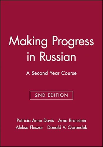 Making Progress in Russian, Workbook: A Second Year Course