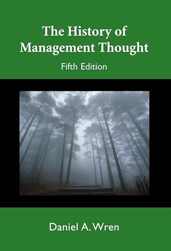 The History of Management Thought