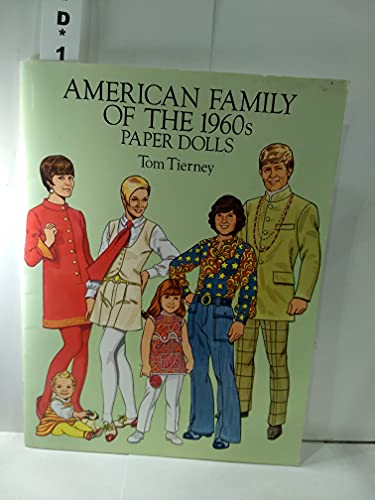 American Family of the 1960s Paper Dolls
