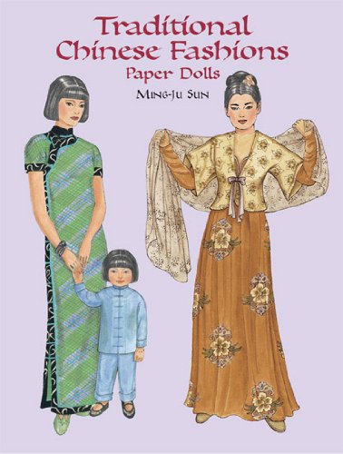 Traditional Chinese Fashion Paper Dolls