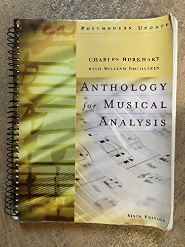 Anthology for Musical Analysis, Postmodern Update