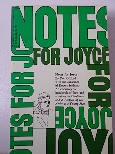 Notes for Joyce. An annotation for James Joyce's Ulysses.