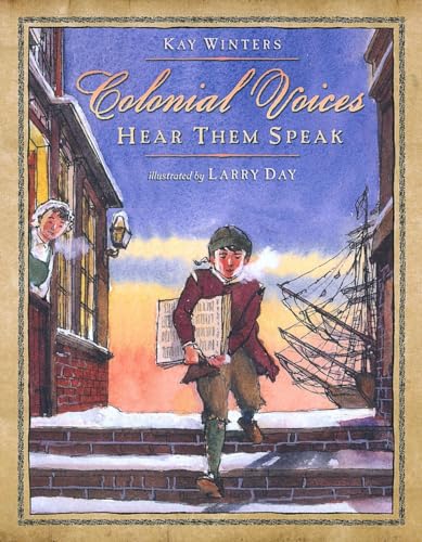 Cover of Colonial Voices: Hear Them Speak by Winters, Kay, hardcover Book