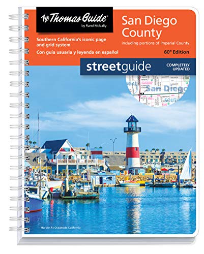 The Thomas Guide San Diego County Streetguide (English and Spanish Edition)