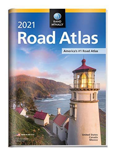 Rand McNally 2021 Road Atlas United States/Canada/Mexico With Protective Vinyl Cover