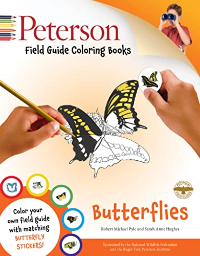 Peterson Field Guide Coloring Books: Butterflies: A Coloring Book