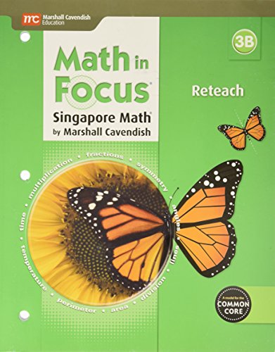 Math in Focus Reteach Blackline Master B Grade 3 (Hmh Math in Focus)