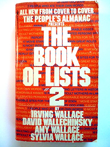 The People's Almanac Presents the Book of Lists No. 2
