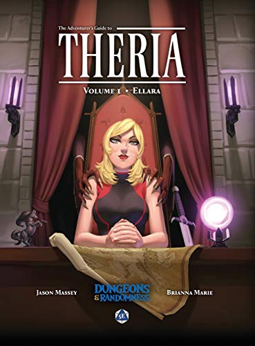Cover of The Adventurer's Guide to Theria, Volume 1: Ellara by Brianna Marie, hardcover Book