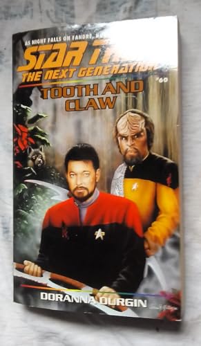 Cover of Tooth and Claw (Star Trek The Next Generation, No 60) by Doranna Durgin, mass_market Book