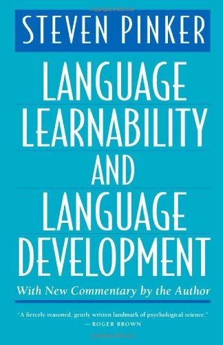 Language Learnability and Language Development, 2nd Edition