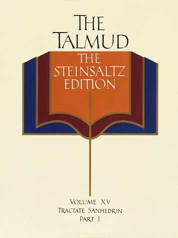 The Talmud vol. 15: The Steinsaltz Edition : Tractate Sanhedrin, Part 1