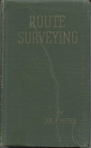 Route Surveying and Design