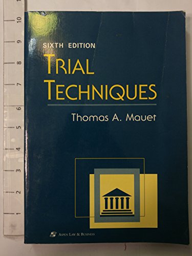Trial Techniques (Coursebook Series)