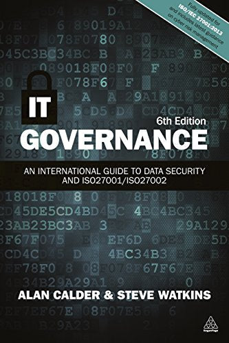 Cover of IT Governance: An International Guide to Data Security and ISO27001/ISO27002 by Watkins, Steve, paperback Book