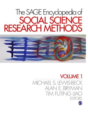 Cover of The SAGE Encyclopedia of Social Science Research Methods by Lewis-Beck, Michael S., hardcover Book