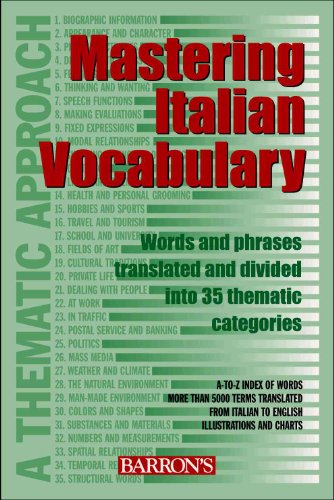 Mastering Italian Vocabulary: A Thematic Approach (Mastering Vocabulary Series)