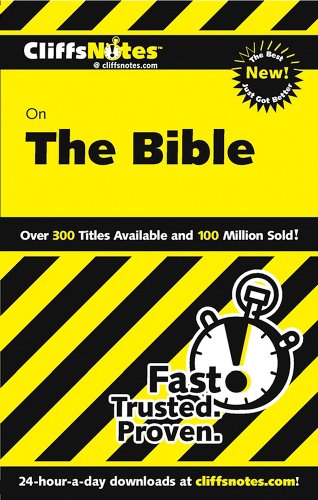 Cliffsnotes on the Bible (Cliffsnotes Literature Guides)