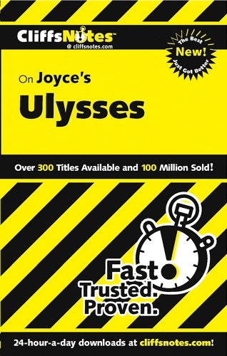 Cliffsnotes Ulysses (CLIFFSNOTES LITERATURE)