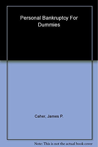 Personal Bankruptcy For Dummies