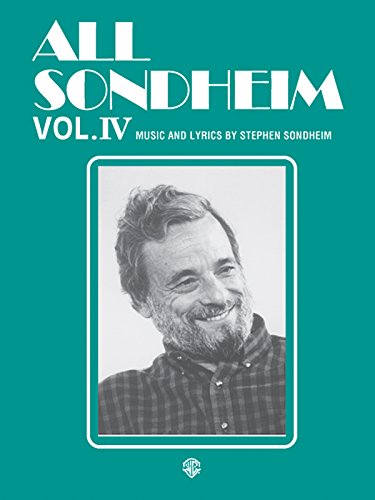 All Sondheim, Vol 4: Piano/Vocal/Chords