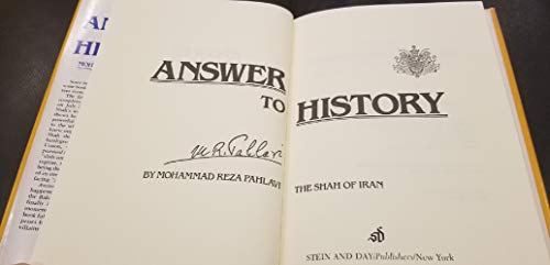 Answer to History