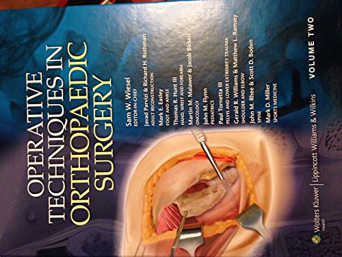 Operative Techniques in Orthopaedic Surgery (4 Volume Set)