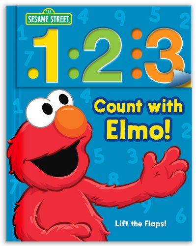 Sesame Street: 1 2 3 Count with Elmo!: A Look, Lift, & Learn Book (1)