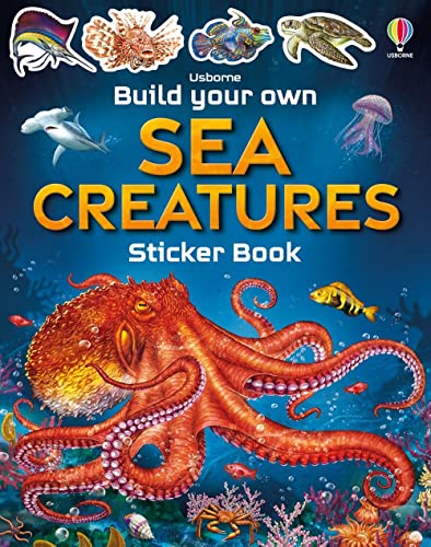Build Your Own Sea Creatures Sticker Book
