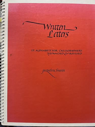 Written letters: 29 alphabets for calligraphers