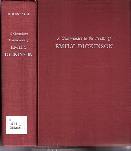 A Concordance to the Poems of Emily Dickinson