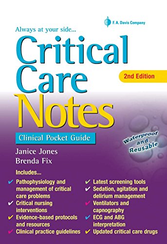 Critical Care Notes: Clinical Pocket Guide