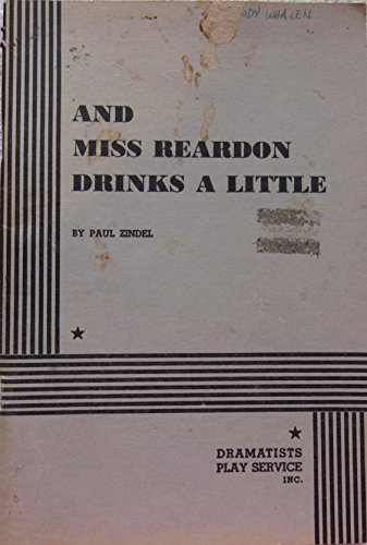 And Miss Reardon Drinks a Little (Acting Edition for Theater Productions)