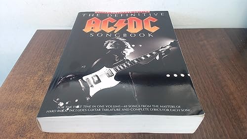 The Definitive AC/DC Songbook Guitar Tablature Edition