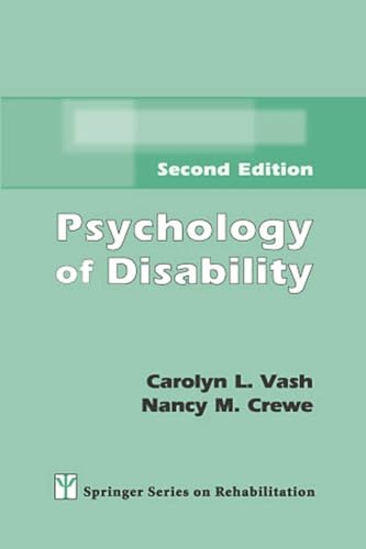 Psychology of Disability (Springer Series on Rehabilitation)