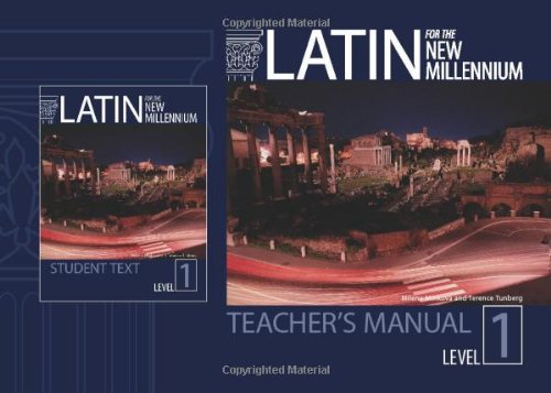 Latin for the New Millennium, Level 1