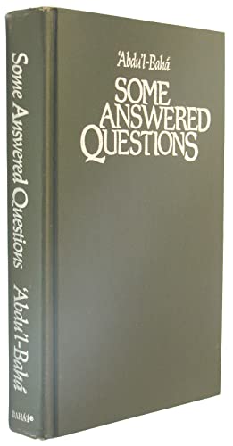 Some Answered Questions
