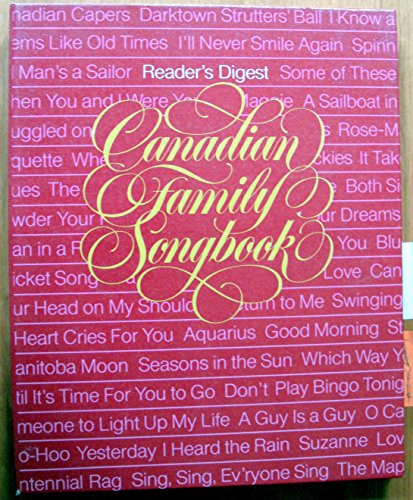 Reader's Digest Canadian Family Songbook