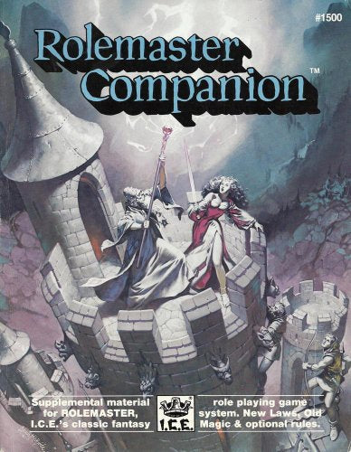 Rolemaster Companion (Rolemaster 2nd Edition Game Rules, Advanced Fantasy Role Playing, Stock No. 1500)