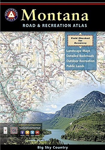 Montana Benchmark Road & Recreation Atlas - by National Geographic Maps - Paperback