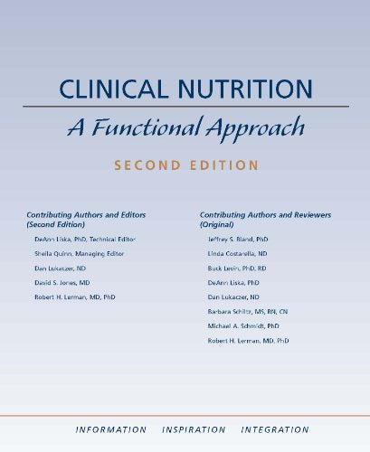 Clinical Nutrition: A Functional Approach