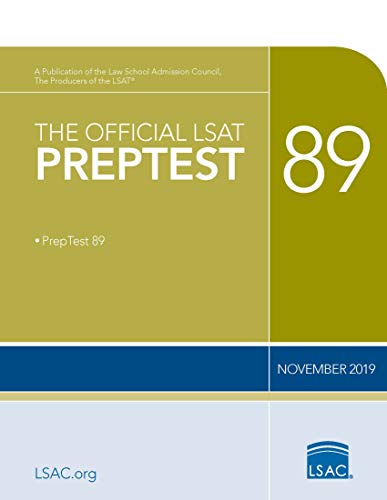 The Official LSAT Preptest: November 2019 LSAT