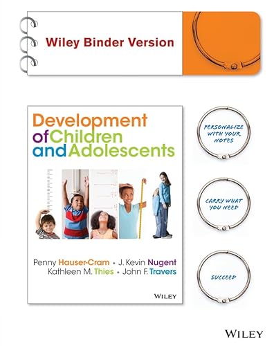 The Development of Children and Adolescents: An Applied Perspective