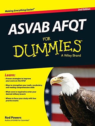 ASVAB AFQT FD 2e (For Dummies)